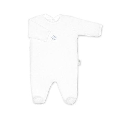 Pyjama Terry 1-3m blc